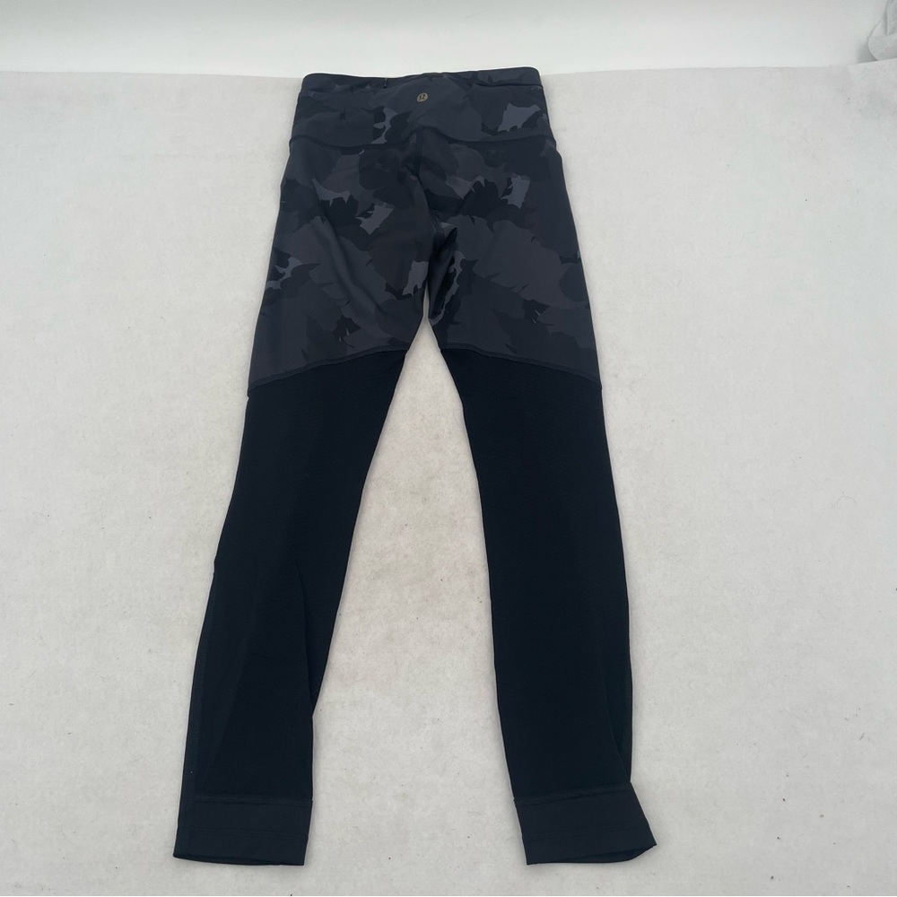 LULULEMON Women’s All you need Tight  Palm Party Naval Blue Black size: 2 - Picture 2 of 11